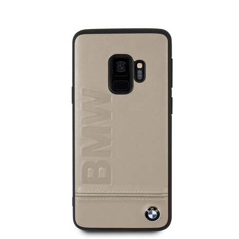 BMW BMW silicon coque Signature pour Galaxy S9 - Taupe (3700740426449)