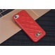 UNIQ Accessory UNIQ Accessory iPhone 7-8 Kunstleer Back cover Hard Case - Rood UNIQ Accessory UNIQ Accessory iPhone 7-8 Kunstleer Back cover Hard Case - Rood