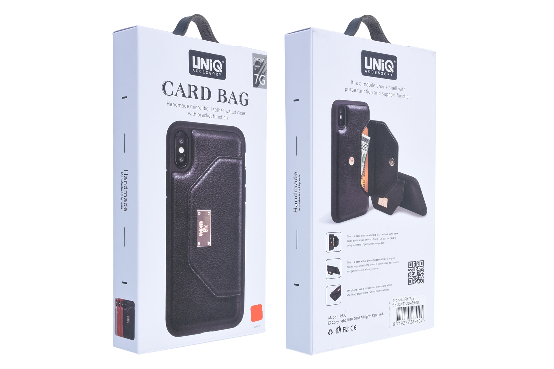 UNIQ Accessory Backcover voor iPhone 7-8 - Rood (8719273285404), foto 5 van 6