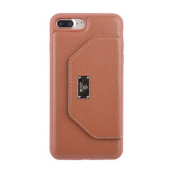 Back cover for iPhone 7-8 Plus - Brown