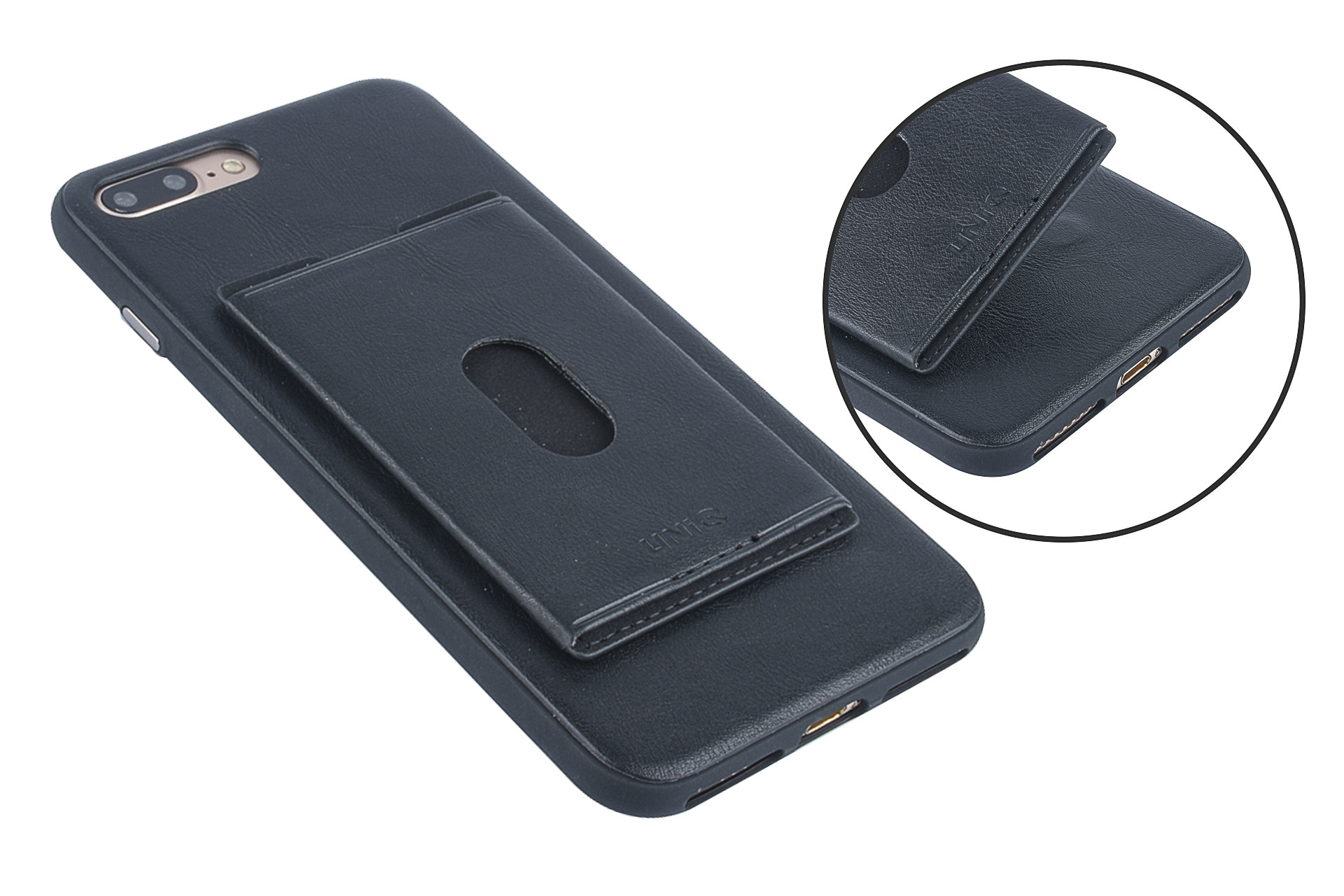 UNIQ Accessory Backcover voor iPhone 7-8 Plus - Zwart (8719273283752), foto 5 van 6