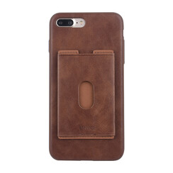 Coque pour iPhone 7-8 Plus - Marron