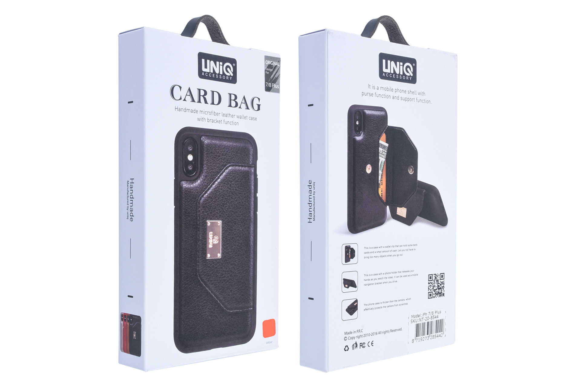 UNIQ Accessory Backcover voor iPhone 7-8 Plus - Rood (8719273285442), foto 5 van 6