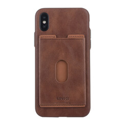 Backcover für iPhone X-Xs - Braun