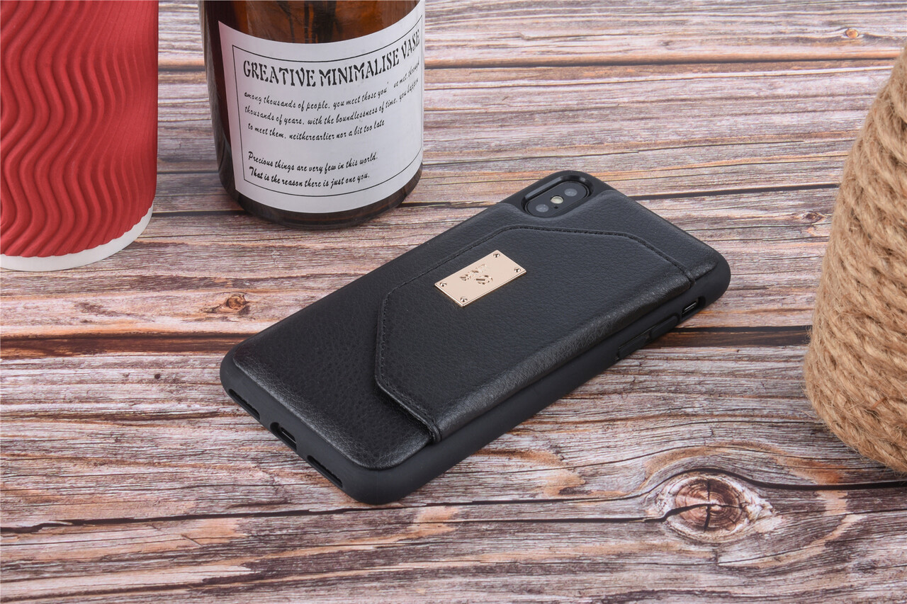 UNIQ Accessory Backcover für iPhone X-Xs - Schwarz (8719273285459)