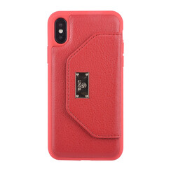 Backcover voor iPhone X-Xs - Rood