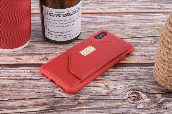 Coque pour iPhone X-Xs - Rouge (8719273285480) Coque pour iPhone X-Xs - Rouge (8719273285480)