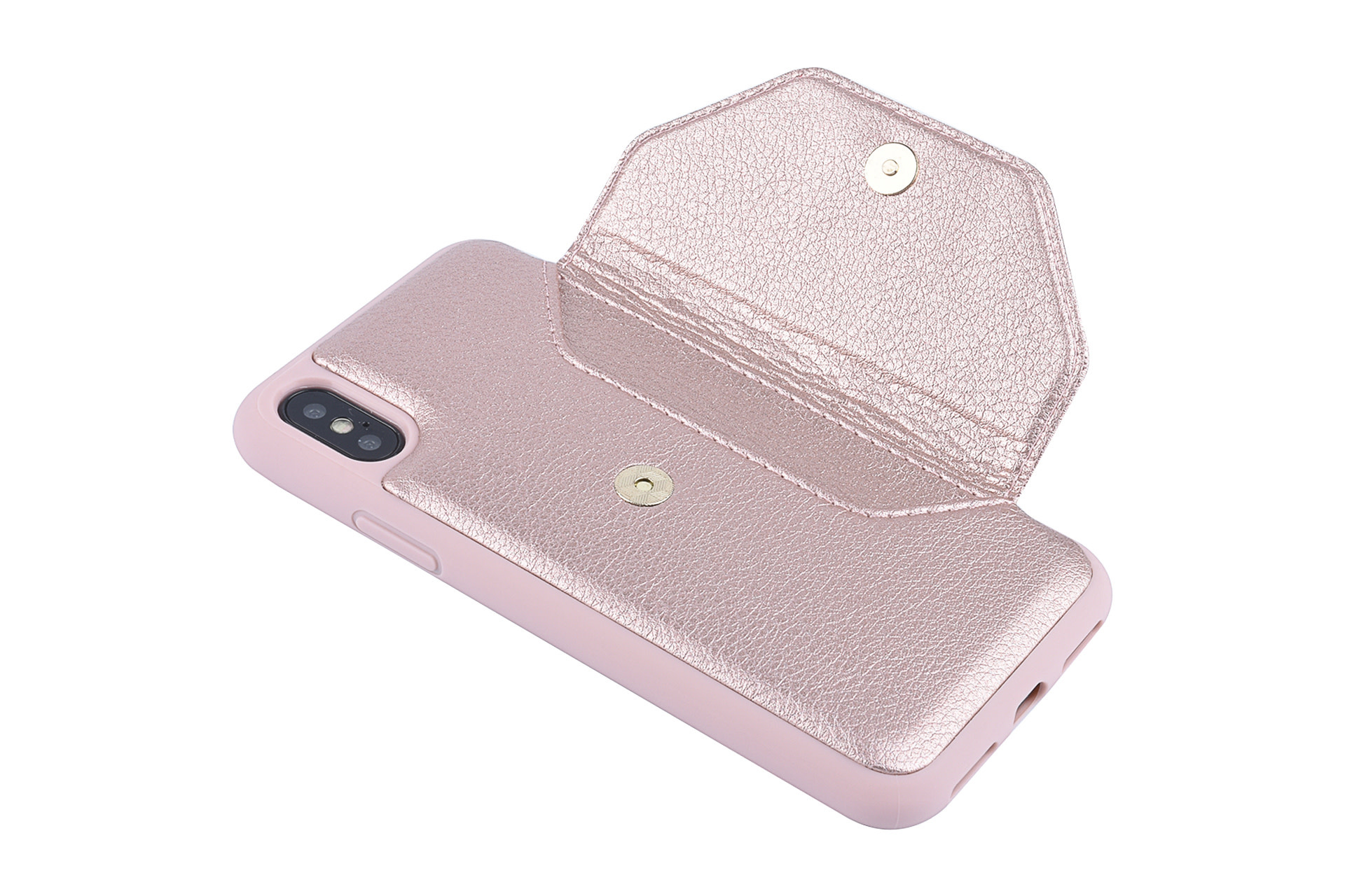 Backcover voor iPhone X-Xs - Rose Gold (8719273285473), foto 6 van 6
