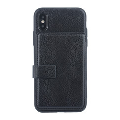 Backcover voor iPhone X-Xs - Zwart
