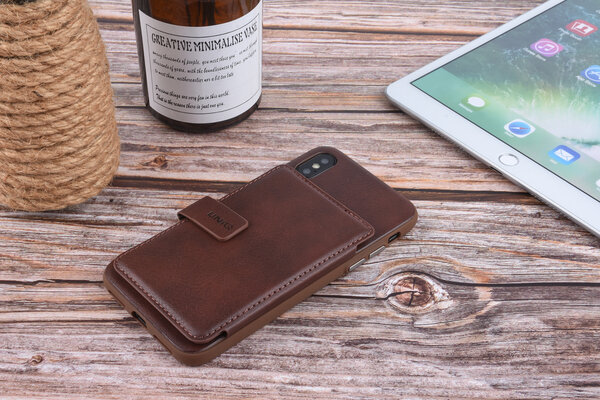 UNIQ Accessory Back cover for iPhone X-Xs - Brown (8719273283585) UNIQ Accessory Back cover for iPhone X-Xs - Brown (8719273283585)