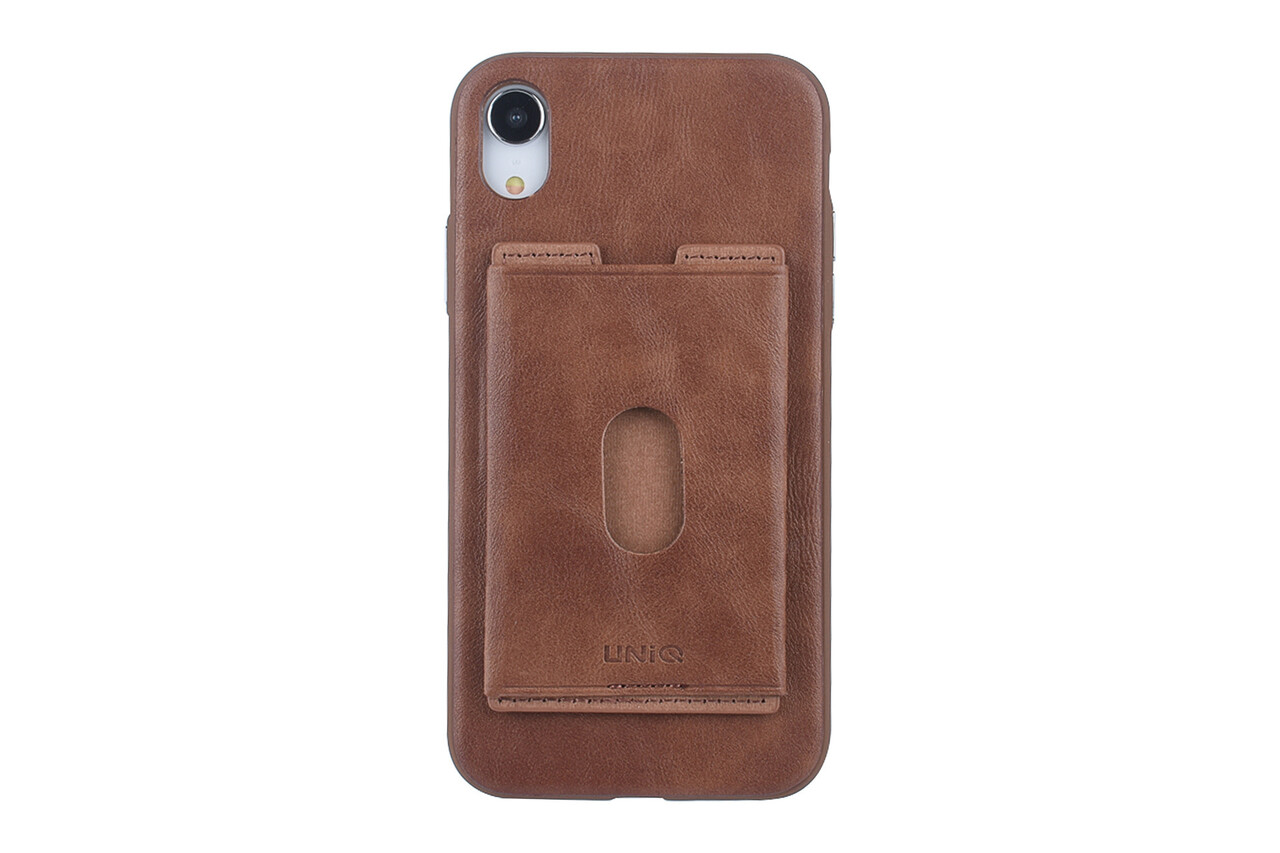 UNIQ Accessory Back cover for iPhone XR - Brown (8719273283882) UNIQ Accessory Back cover for iPhone XR - Brown (8719273283882)