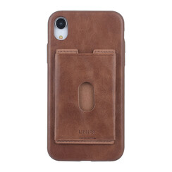 Coque pour iPhone XR - Marron