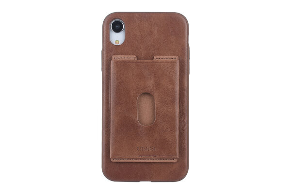 UNIQ Accessory Back cover for iPhone XR - Brown (8719273283882) UNIQ Accessory Back cover for iPhone XR - Brown (8719273283882)