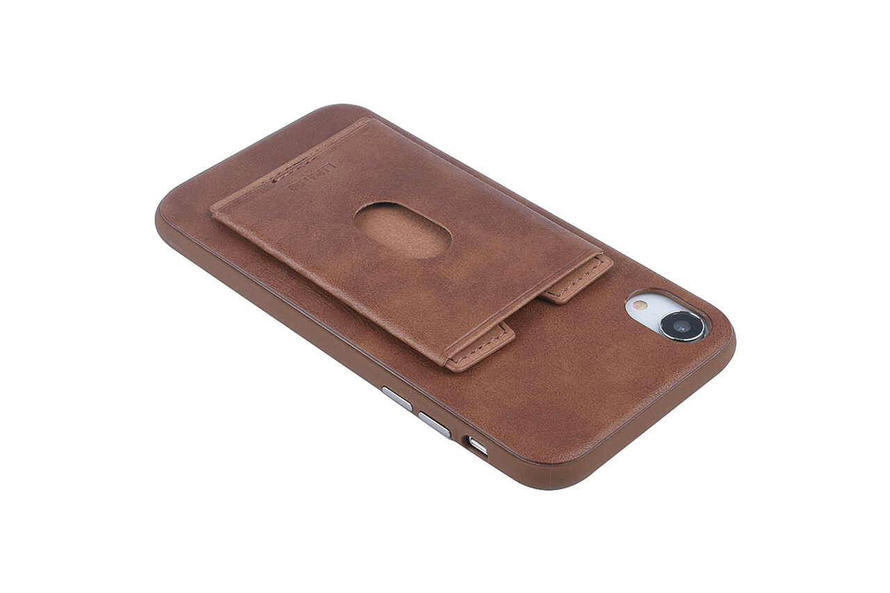UNIQ Accessory Back cover for iPhone XR - Brown (8719273283882) UNIQ Accessory Back cover for iPhone XR - Brown (8719273283882)