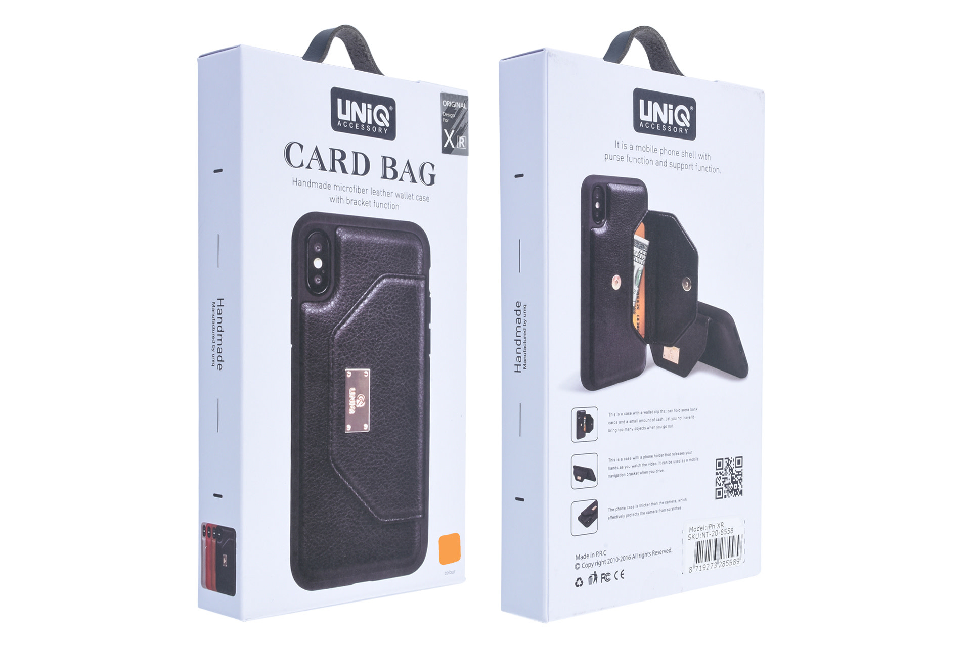 UNIQ Accessory Backcover voor iPhone XR - Bruin (8719273285589), foto 6 van 6