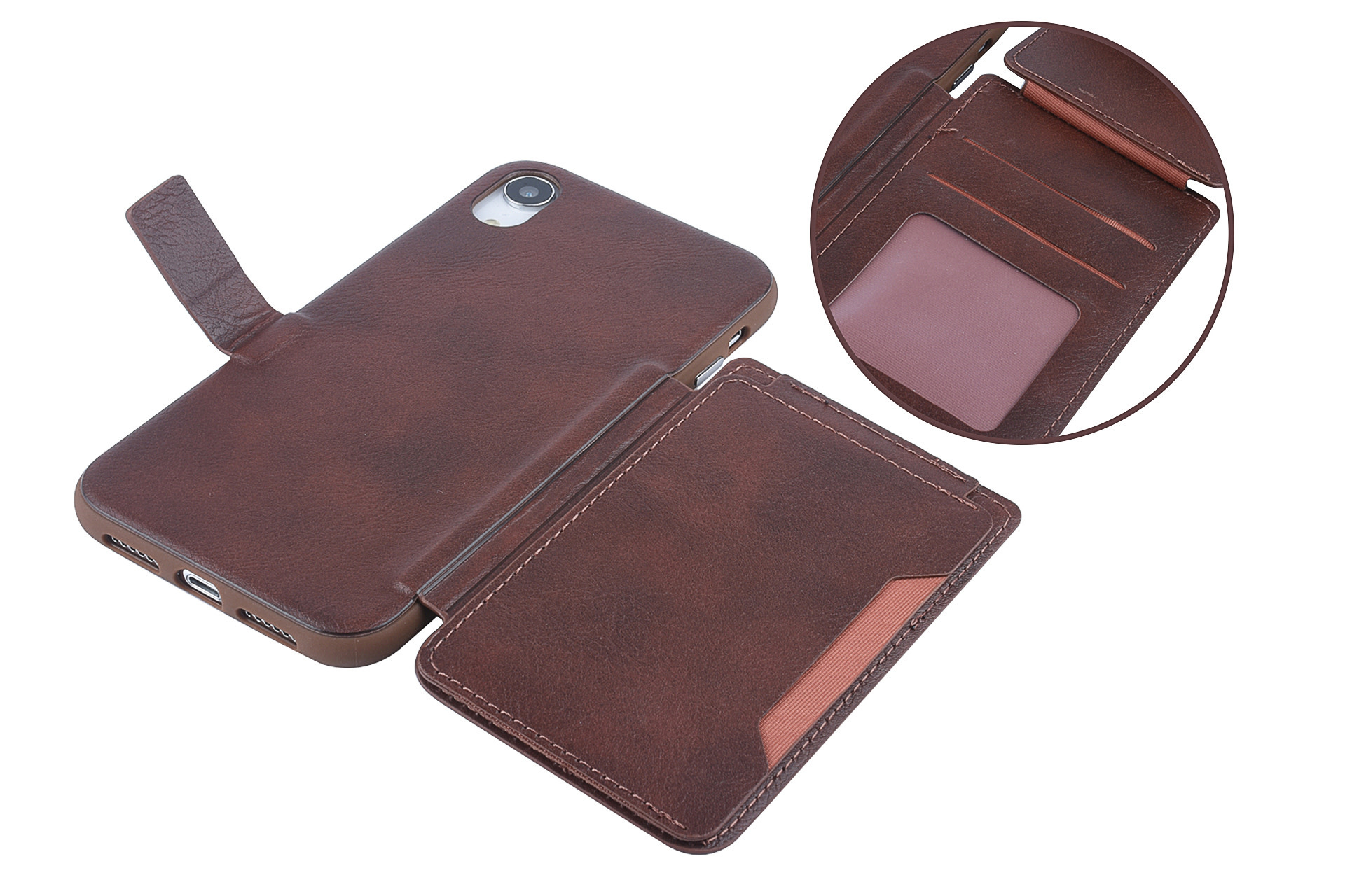 UNIQ Accessory Backcover voor iPhone XR - Bruin (8719273283677), foto 5 van 6