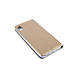 Goud hoesje iPhone XR - Book Case - Pasjeshouder - Magneetsluiting Goud hoesje iPhone XR - Book Case - Pasjeshouder - Magneetsluiting