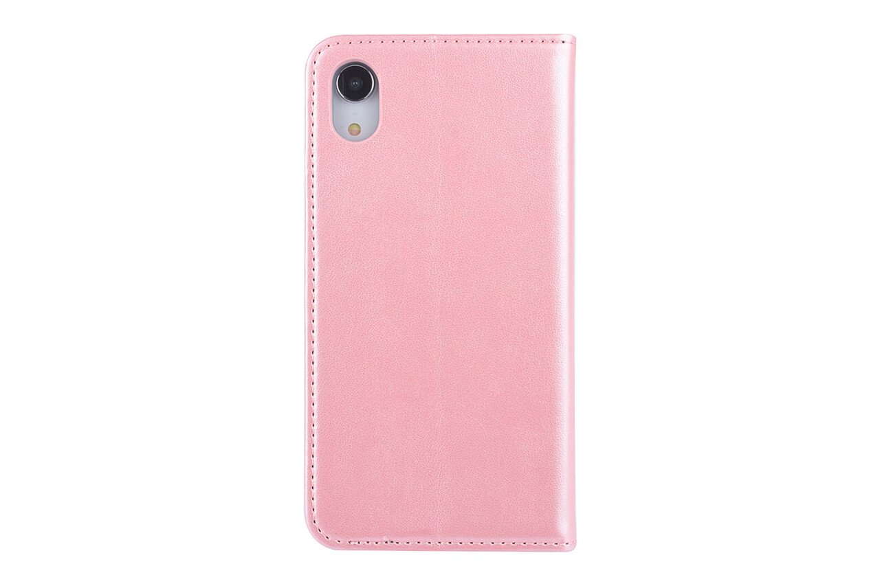 Apple iPhone XR Card holder Pink Book type case for iPhone XR Magnetic closure Apple iPhone XR Card holder Pink Book type case for iPhone XR Magnetic closure