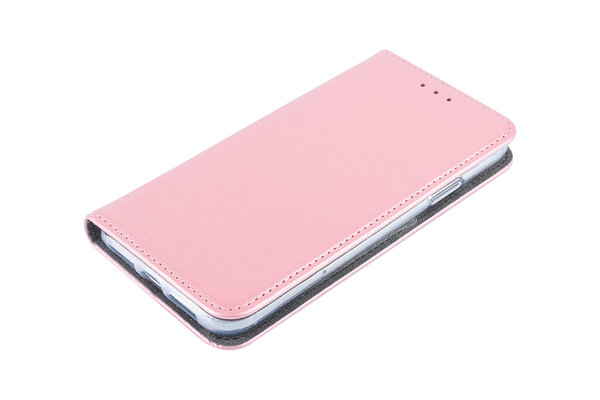 Apple iPhone XR Titulaire de la carte Rose Book type housse - Fermeture magnétique Apple iPhone XR Titulaire de la carte Rose Book type housse - Fermeture magnétique