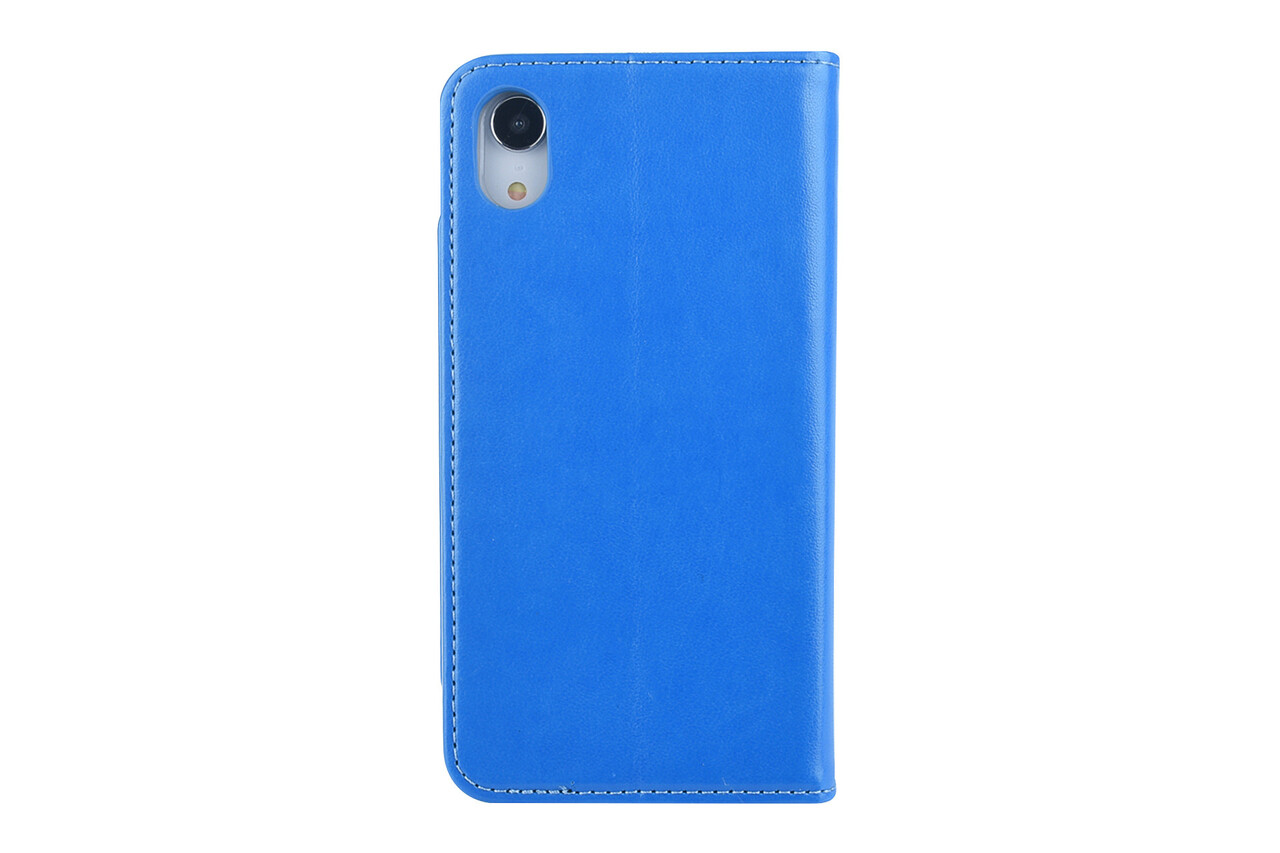 Apple iPhone XR Kartenhalter Blau Book-Case hul -Magnetverschluss - Kunststof;TPU Apple iPhone XR Kartenhalter Blau Book-Case hul -Magnetverschluss - Kunststof;TPU