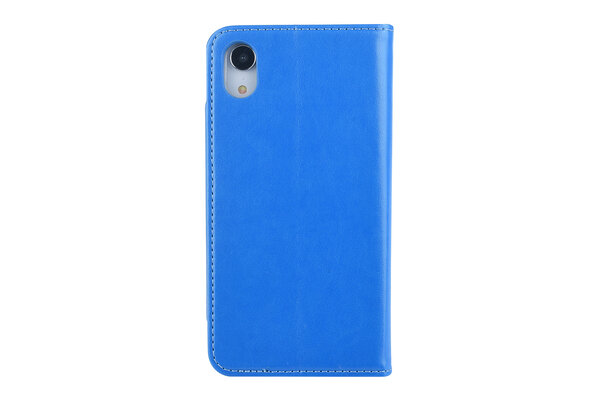 Apple iPhone XR Kartenhalter Blau Book-Case hul -Magnetverschluss - Kunststof;TPU Apple iPhone XR Kartenhalter Blau Book-Case hul -Magnetverschluss - Kunststof;TPU