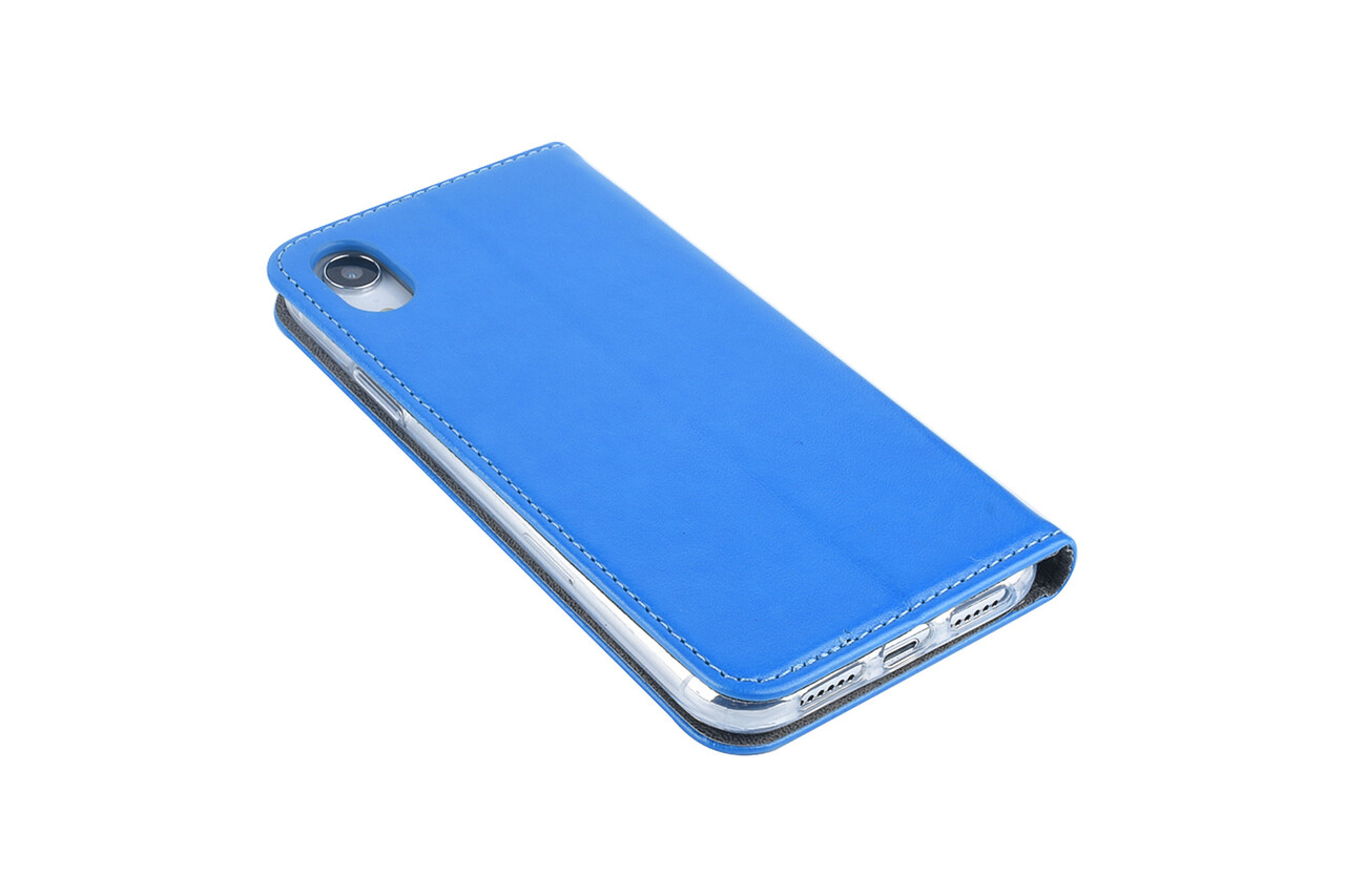 Apple iPhone XR Kartenhalter Blau Book-Case hul -Magnetverschluss - Kunststof;TPU Apple iPhone XR Kartenhalter Blau Book-Case hul -Magnetverschluss - Kunststof;TPU