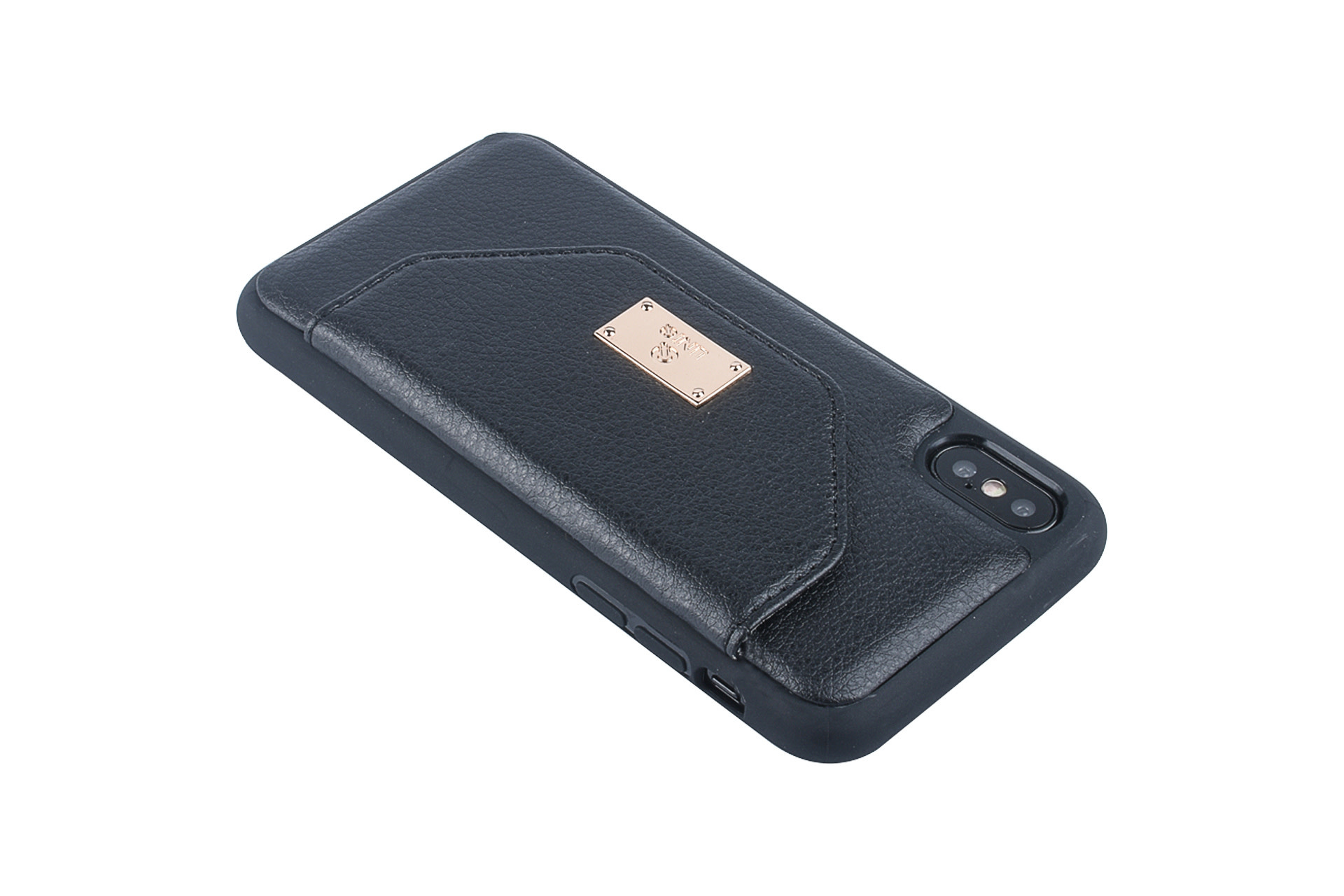Backcover voor iPhone X-Xs - Zwart (8719273285497), foto 3 van 6