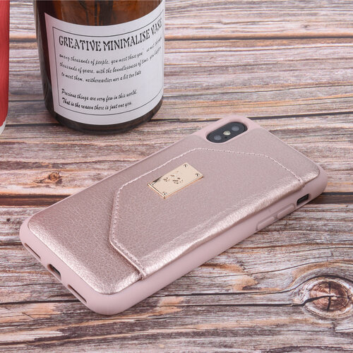 UNIQ Accessory Backcover für iPhone X-Xs - Rose Gold (8719273285510)