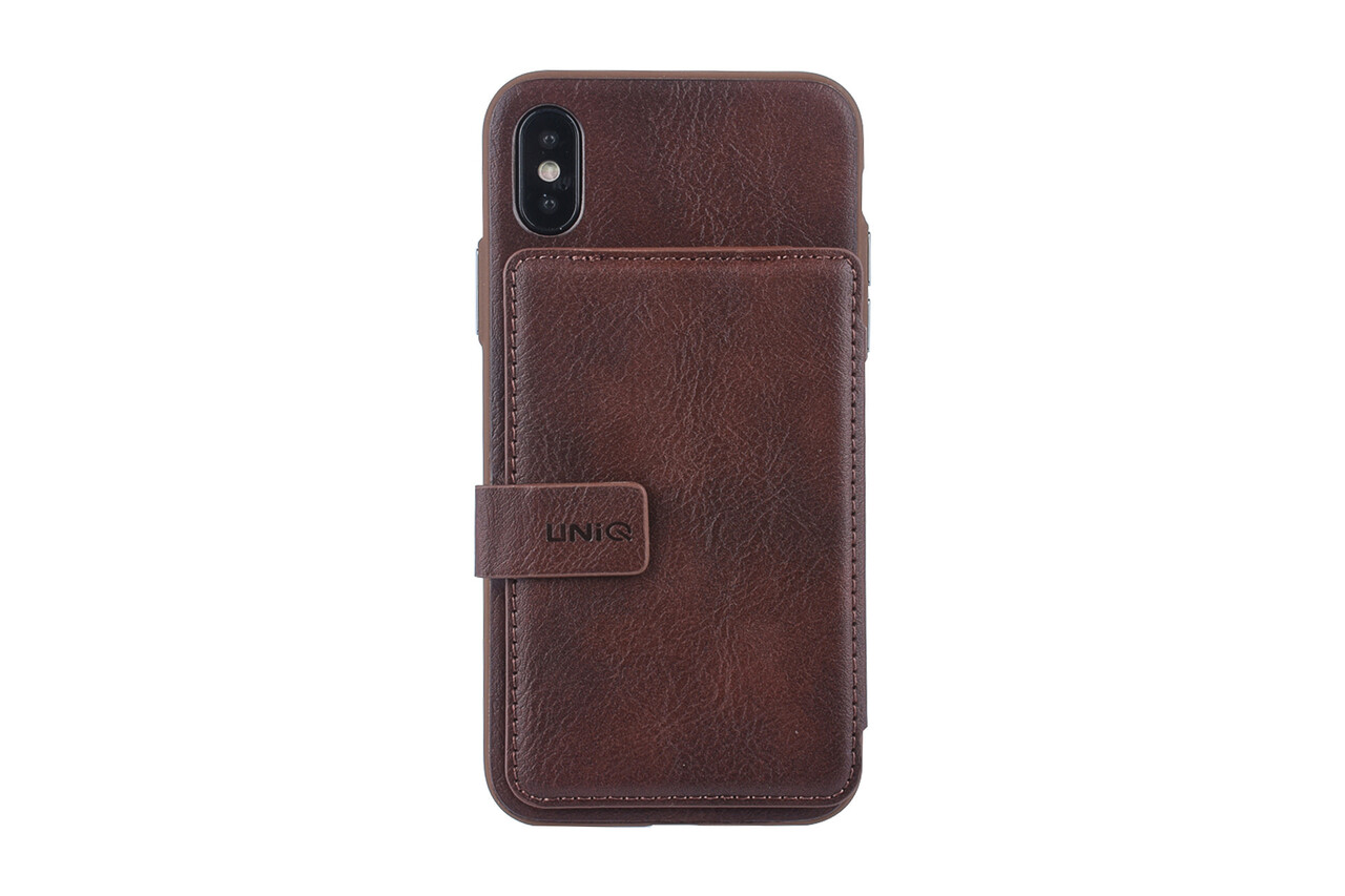 UNIQ Accessory UNIQ Accessory Coque pour iPhone X-Xs - Marron (8719273283615) UNIQ Accessory UNIQ Accessory Coque pour iPhone X-Xs - Marron (8719273283615)