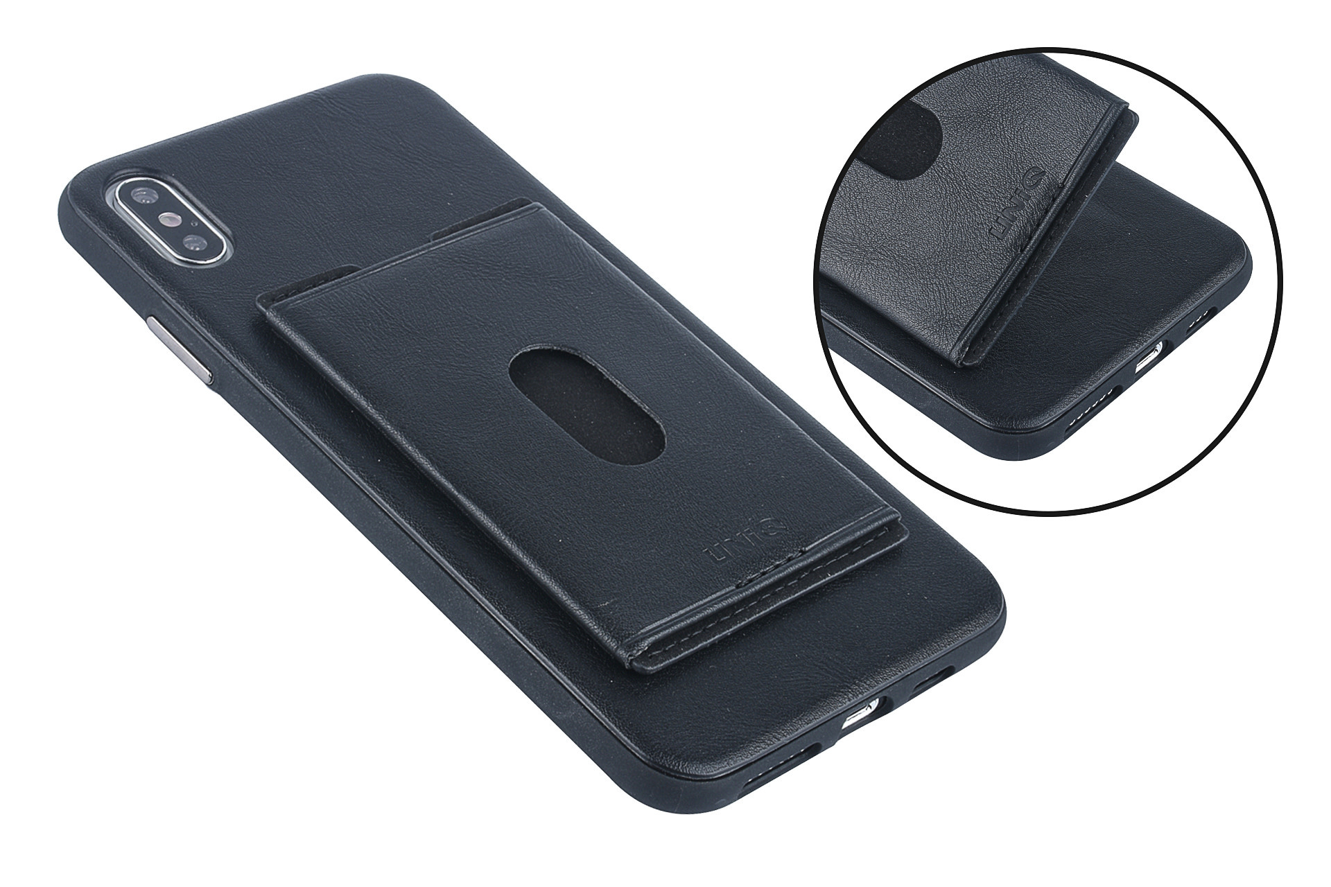 UNIQ Accessory Backcover voor iPhone X-Xs Max - Zwart (8719273283844), foto 5 van 6