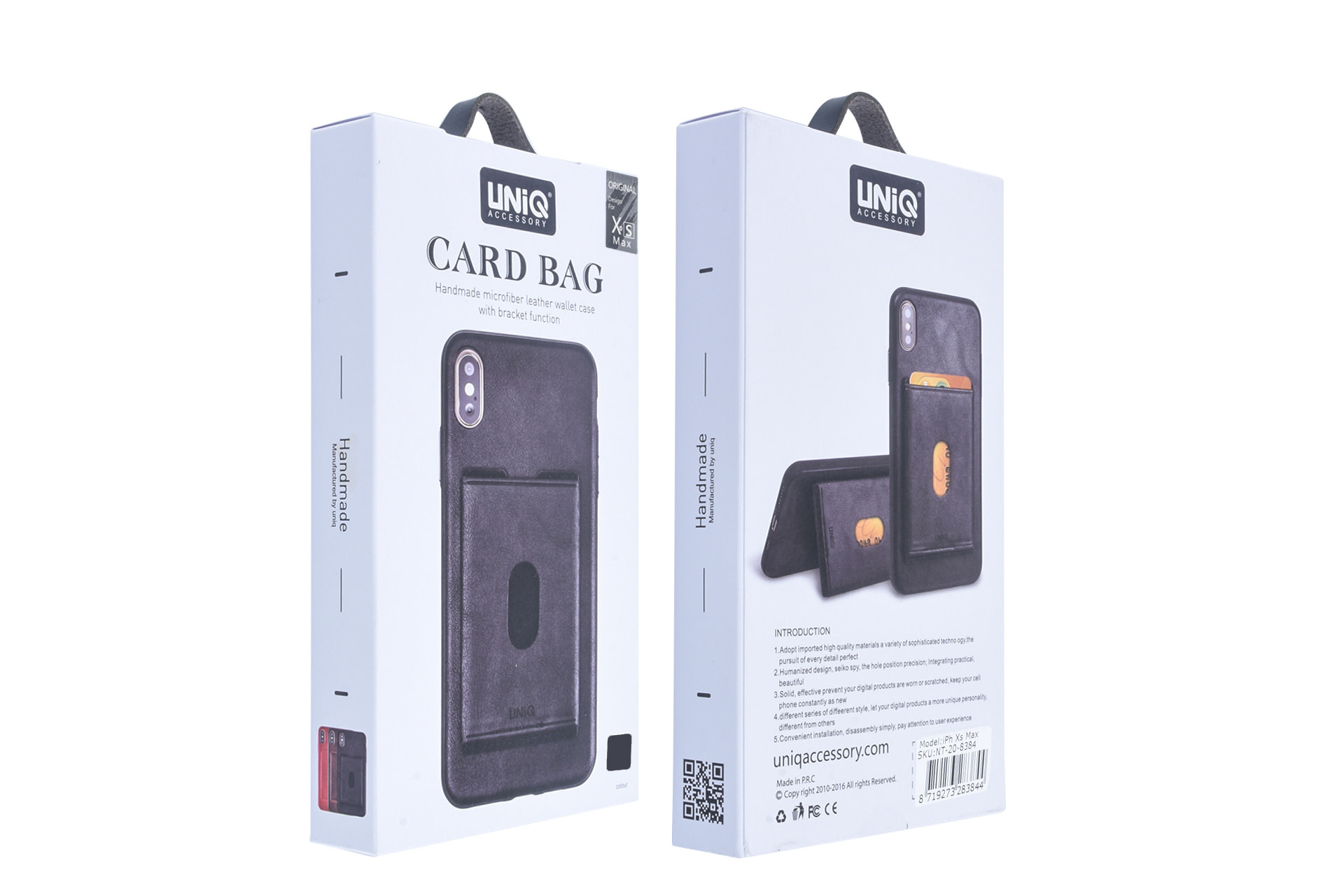 UNIQ Accessory Backcover voor iPhone X-Xs Max - Zwart (8719273283844), foto 6 van 6