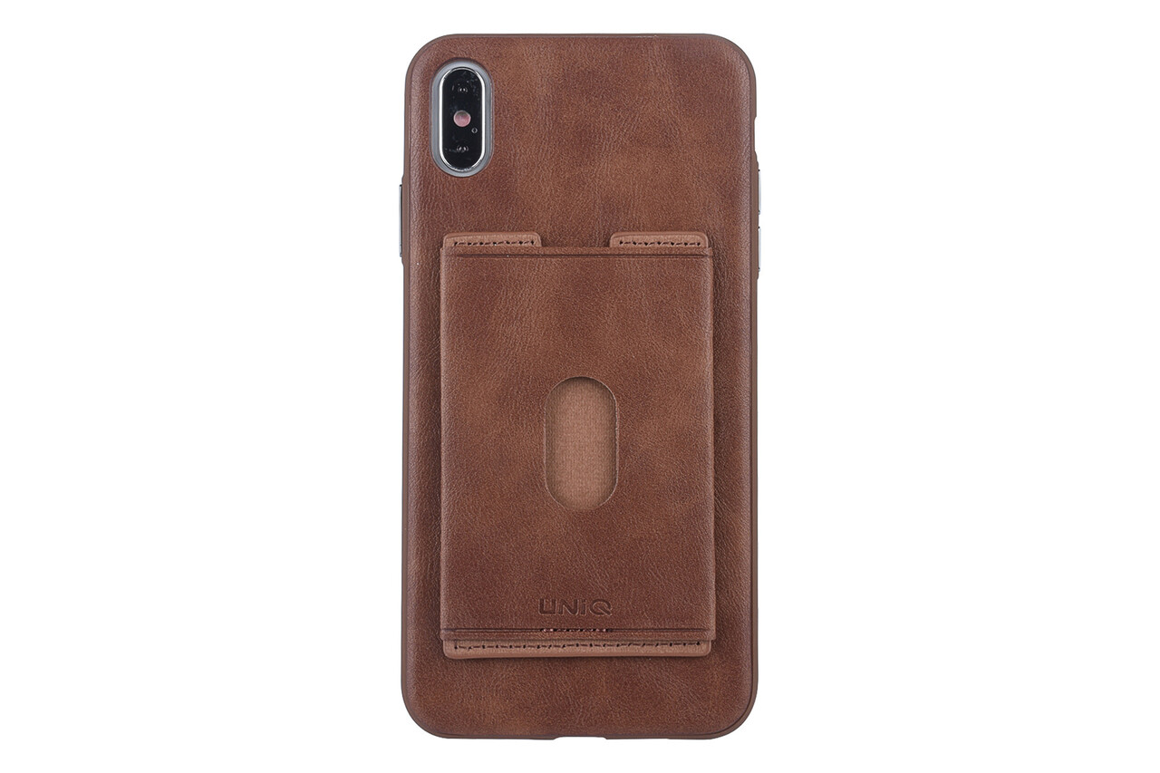 UNIQ Accessory Coque pour iPhone X-Xs Max - Marron (8719273283851) UNIQ Accessory Coque pour iPhone X-Xs Max - Marron (8719273283851)