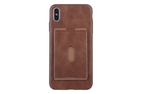 UNIQ Accessory Coque pour iPhone X-Xs Max - Marron (8719273283851) UNIQ Accessory Coque pour iPhone X-Xs Max - Marron (8719273283851)