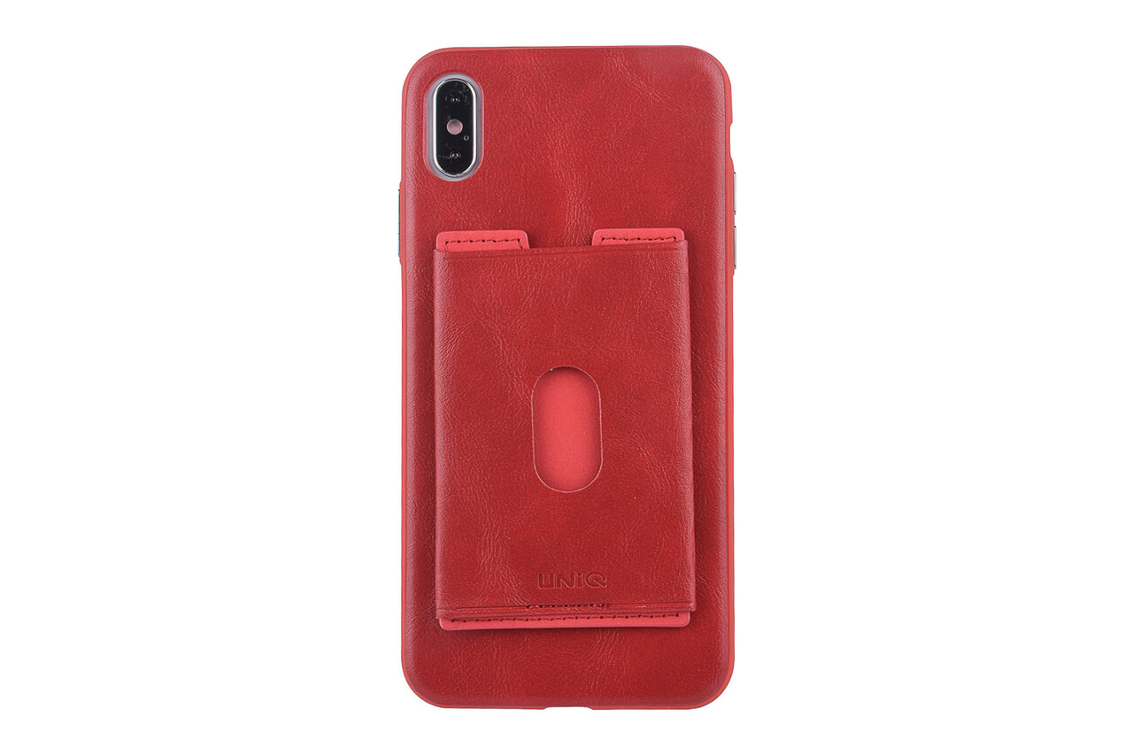 UNIQ Accessory Backcover voor iPhone X-Xs Max - Rood (8719273283868) UNIQ Accessory Backcover voor iPhone X-Xs Max - Rood (8719273283868)