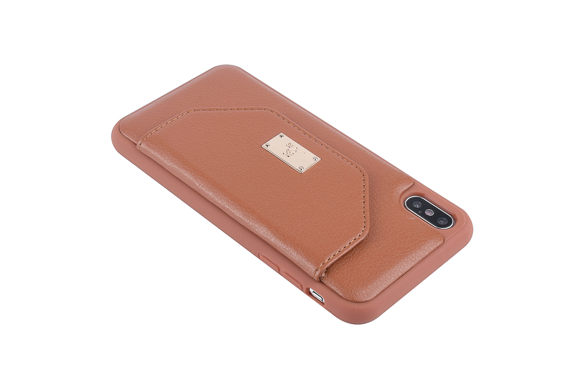 UNIQ Accessory Backcover voor iPhone X-Xs Max - Bruin (8719273285541), foto 4 van 6