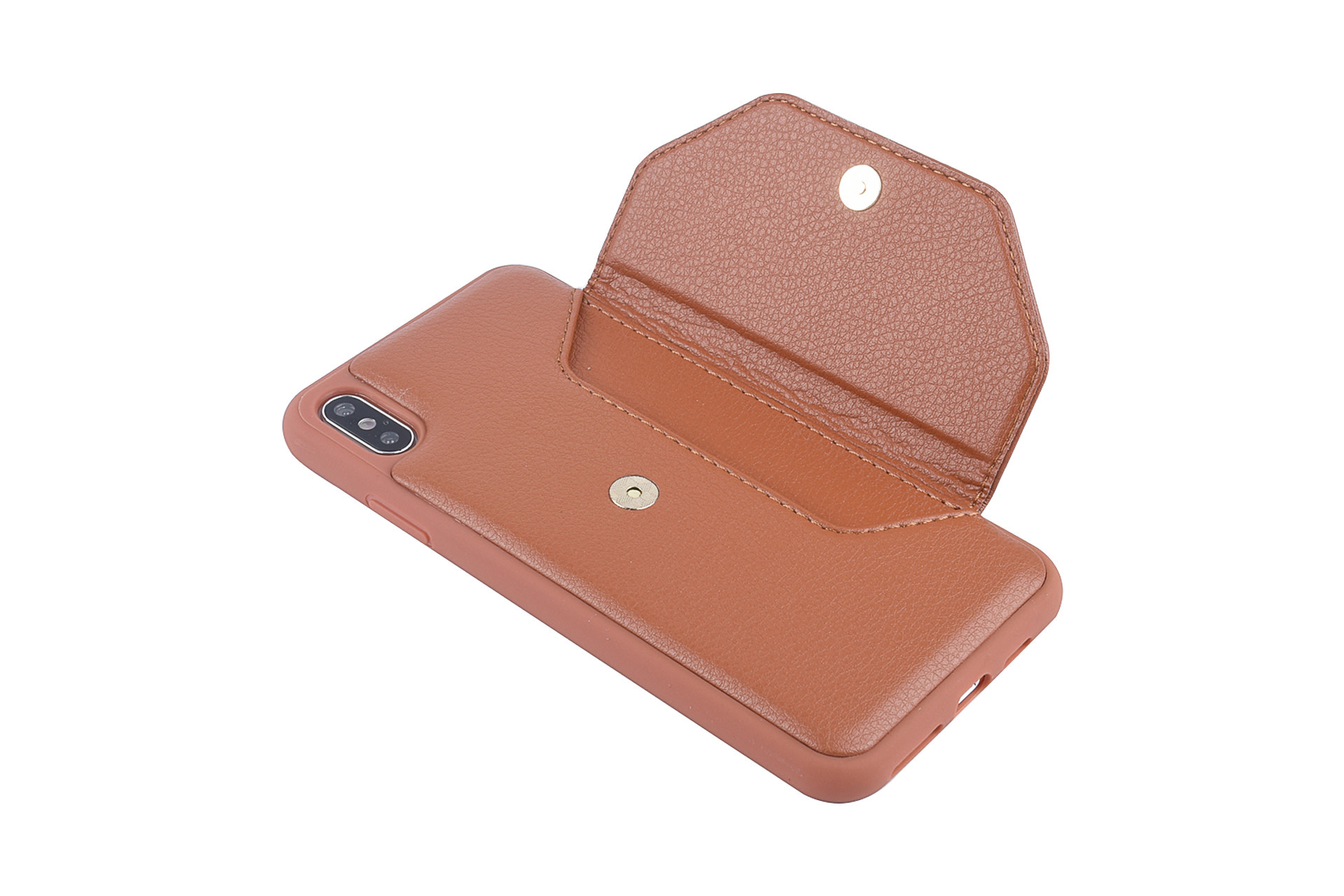 UNIQ Accessory Backcover voor iPhone X-Xs Max - Bruin (8719273285541), foto 6 van 6