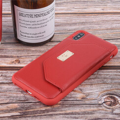 Backcover für iPhone X-Xs Max - Rot