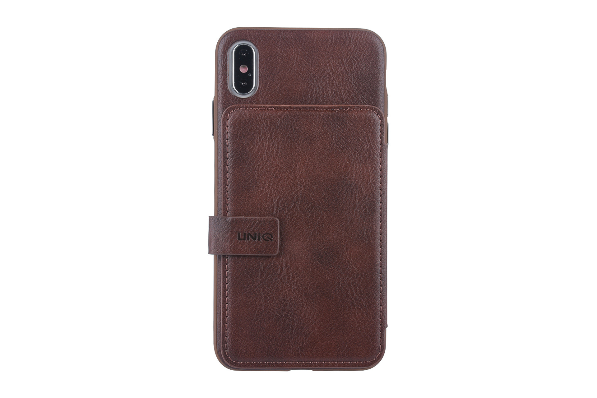 UNIQ Accessory Backcover voor iPhone X-Xs Max - Bruin (8719273283646)