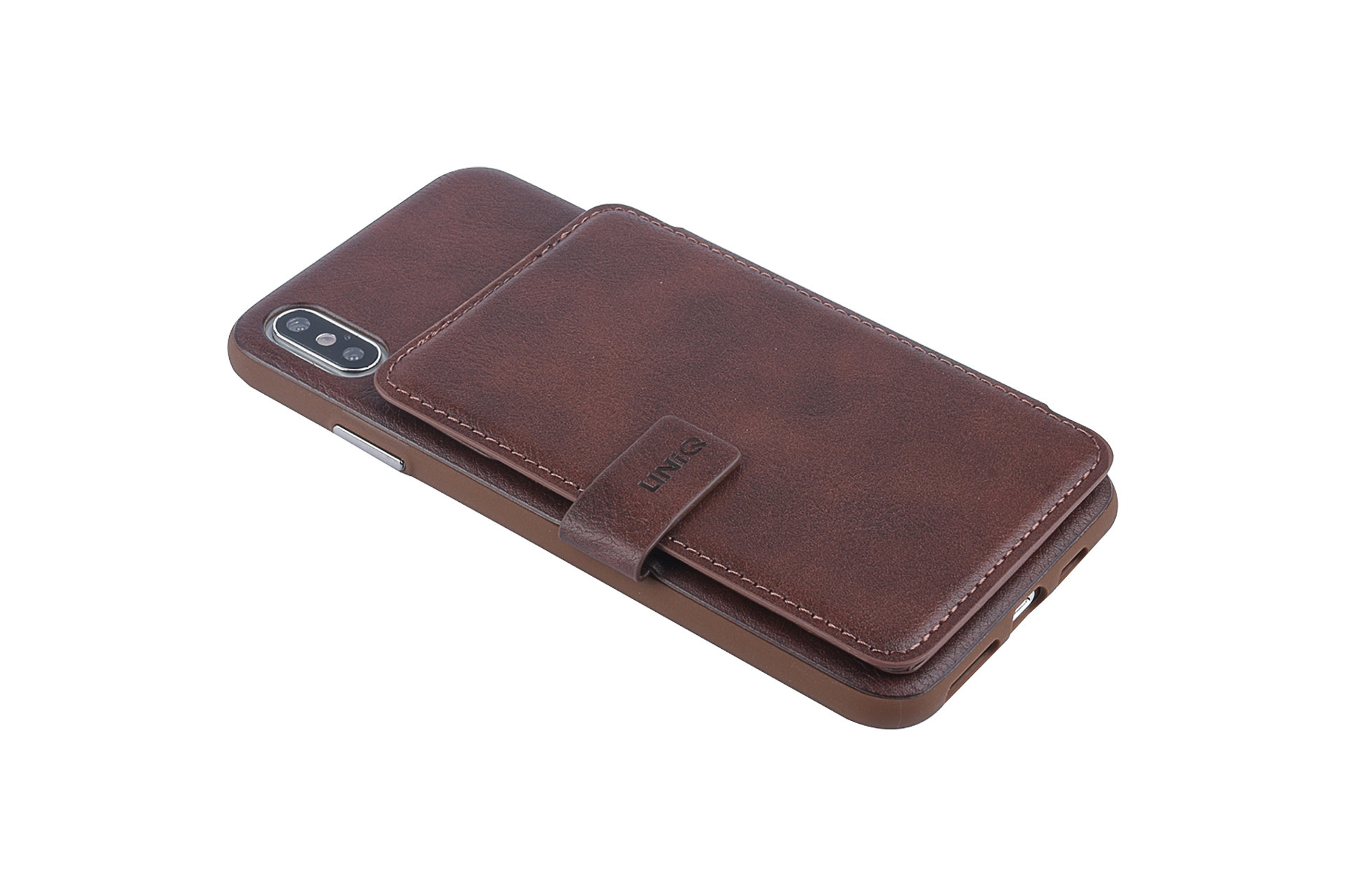 UNIQ Accessory Backcover voor iPhone X-Xs Max - Bruin (8719273283646), foto 4 van 6