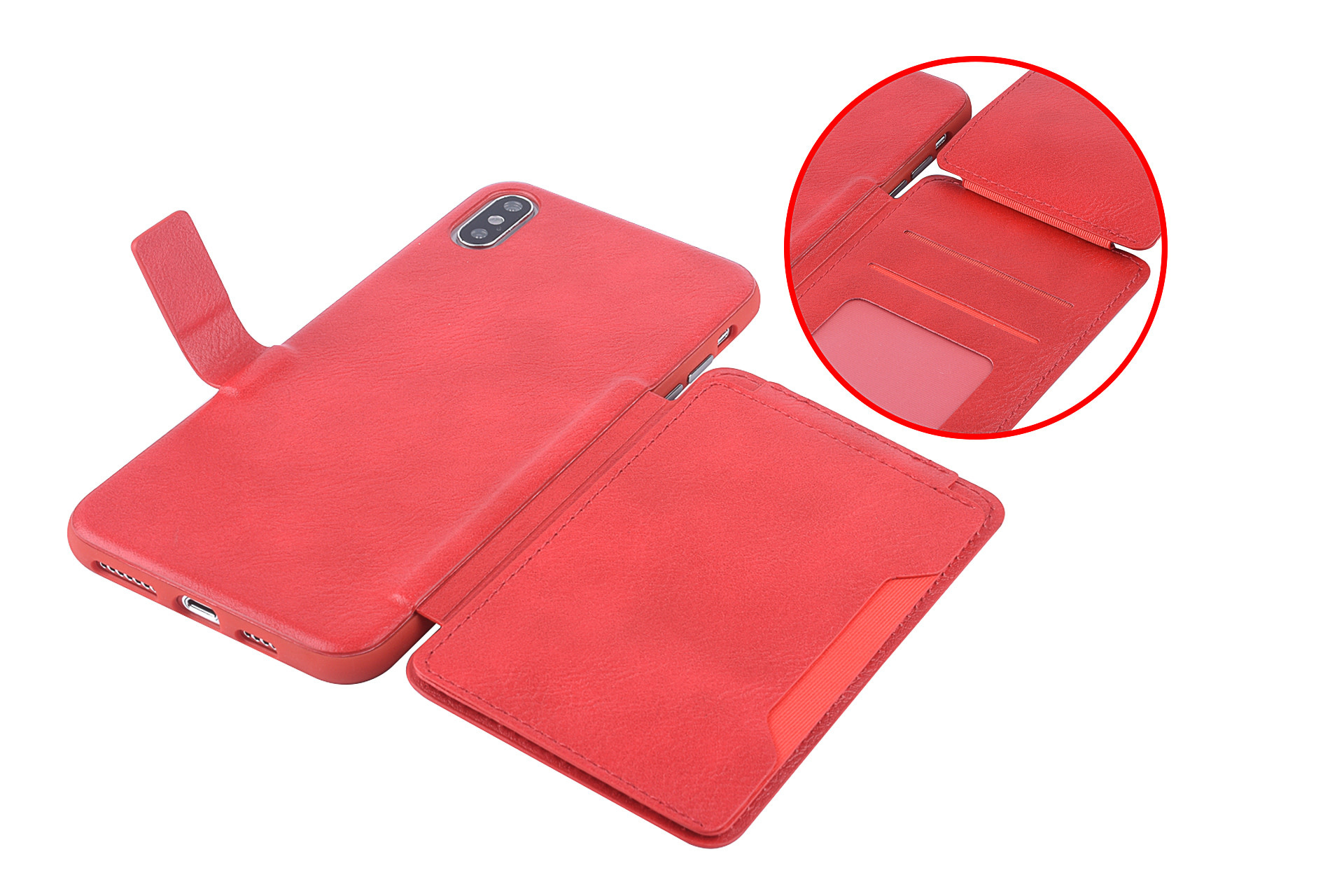 UNIQ Accessory Backcover voor iPhone X-Xs Max - Rood (8719273283653), foto 6 van 6