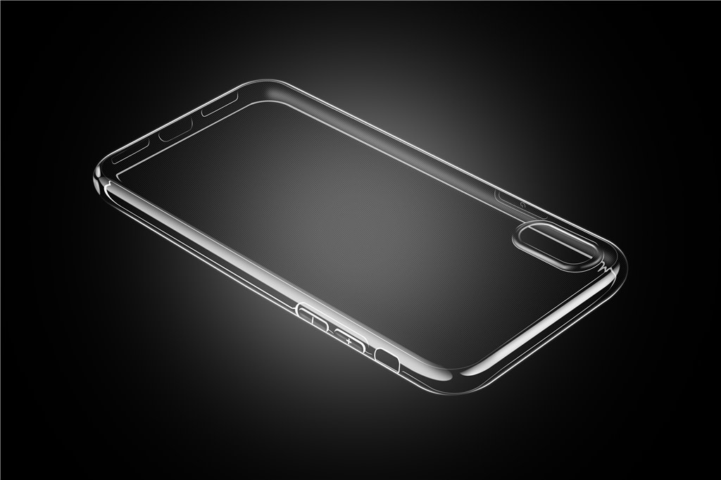 Backcover voor iPhone X-Xs Max - Transparant (8719273274002), foto 2 van 4