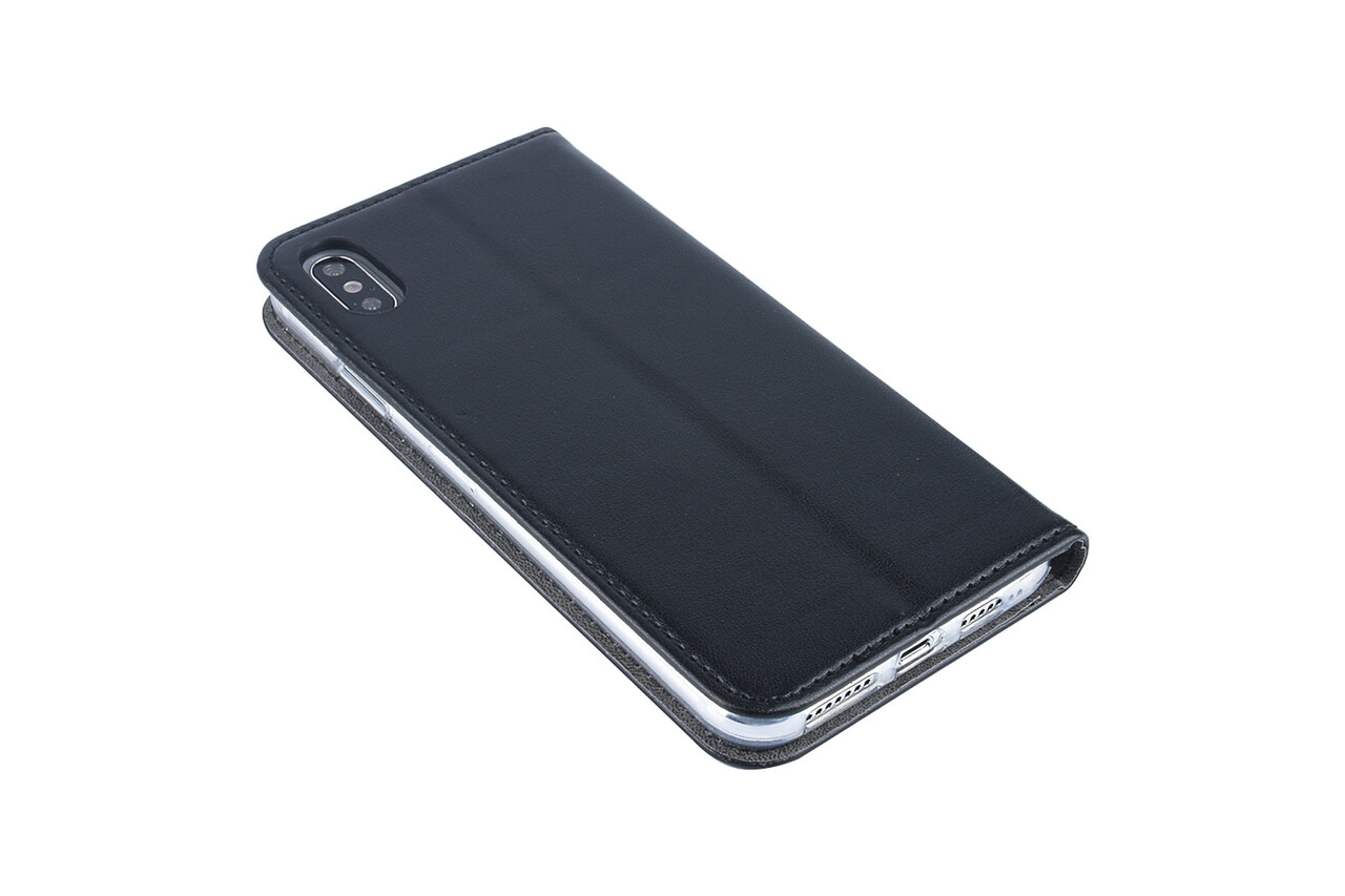 Apple iPhone Xs Max Titulaire de la carte Noir Book type housse - Fermeture magnétique Apple iPhone Xs Max Titulaire de la carte Noir Book type housse - Fermeture magnétique