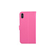Roze hoesje iPhone Xs Max Book Case - Pasjeshouder - Magneetsluiting Roze hoesje iPhone Xs Max Book Case - Pasjeshouder - Magneetsluiting