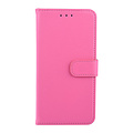 Roze hoesje iPhone Xs Max Book Case - Pasjeshouder - Magneetsluiting