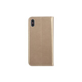 Goud hoesje iPhone Xs Max Book Case - Pasjeshouder - Magneetsluiting Goud hoesje iPhone Xs Max Book Case - Pasjeshouder - Magneetsluiting
