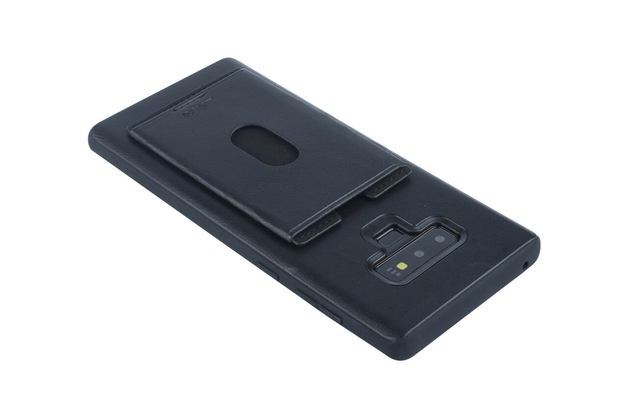 UNIQ Accessory UNIQ Accessory Galaxy Note 9 Kunstleer Backcover hoesje met portemonnee - Zwart UNIQ Accessory UNIQ Accessory Galaxy Note 9 Kunstleer Backcover hoesje met portemonnee - Zwart