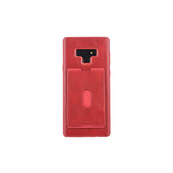 UNIQ Accessory UNIQ Accessory Galaxy Note 9 Kunstleer Backcover hoesje met portemonnee - Rood UNIQ Accessory UNIQ Accessory Galaxy Note 9 Kunstleer Backcover hoesje met portemonnee - Rood