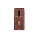 UNIQ Accessory UNIQ Accessory Galaxy S9 Plus Kunstleer Backcover hoesje met portemonnee - Bruin UNIQ Accessory UNIQ Accessory Galaxy S9 Plus Kunstleer Backcover hoesje met portemonnee - Bruin