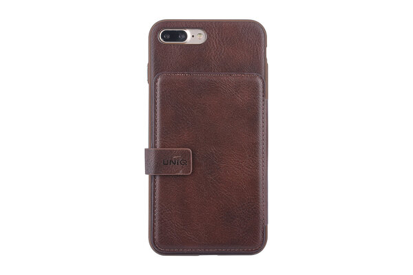 UNIQ Accessory Backcover voor iPhone 7-8 Plus - Bruin (8719273283554) UNIQ Accessory Backcover voor iPhone 7-8 Plus - Bruin (8719273283554)