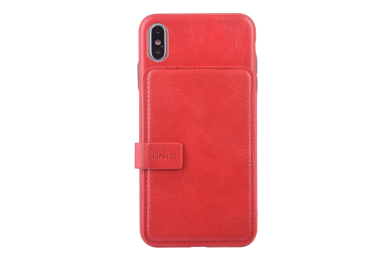 UNIQ Accessory Back cover for iPhone X-Xs Max - Red (8719273283653) UNIQ Accessory Back cover for iPhone X-Xs Max - Red (8719273283653)